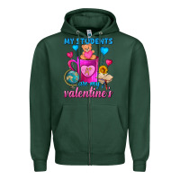 Sports Green My Students Are My Valentines Day Coffee Mug Zipper Hoodie - FaDigitalArtStudio