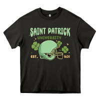 Asphalt saint patrick university Heavy Core Tee - MaliasSmallBusiness
