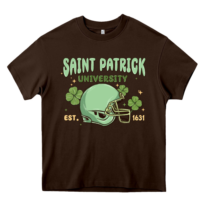 Saint Patrick University Heavy Core Tee by MaliasSmallBusiness | Teevron