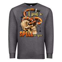 Charcoal Heather i put a spell on you Premium Sweatshirt - BundleAndBundleShop