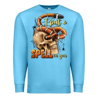 Ocean Blue i put a spell on you Premium Sweatshirt - BundleAndBundleShop