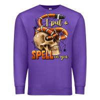 Purple i put a spell on you Premium Sweatshirt - BundleAndBundleShop