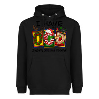 Black I Have Obsessive Christmas Disorder Heavyweight Hoodie - FaDigitalArtStudio