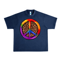 Navy peace sign pride Urban Heavy Tee - JahusDesignShop