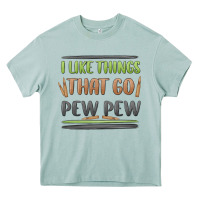 Arona i like things that go pew pew Heavy Core Tee - MaliasSmallBusiness