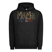 Pigment Black mama of both Urban Hoodie - RacoonDesign