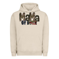 Pigment French Oak mama of both Urban Hoodie - RacoonDesign