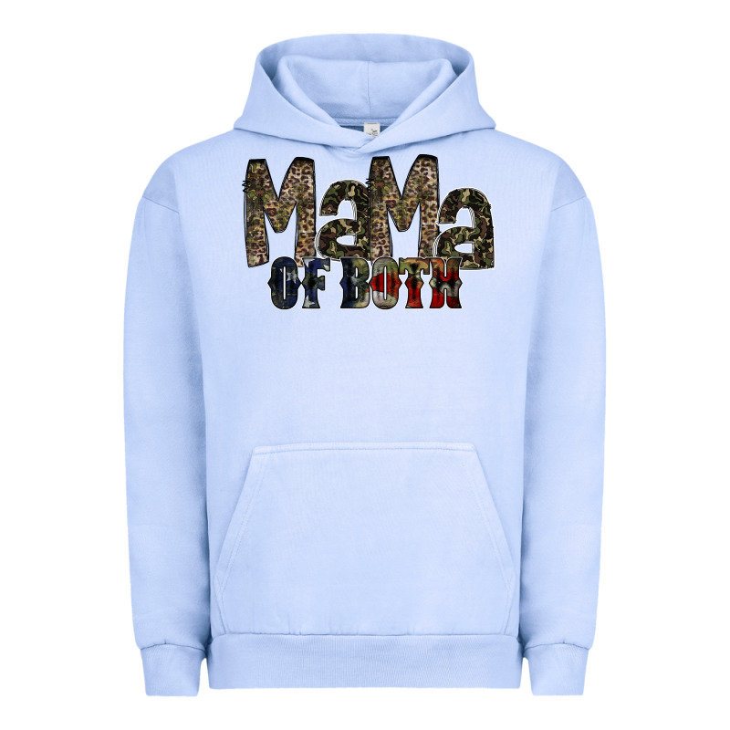 Mama Of Both Urban Hoodie by RacoonDesign | Teevron