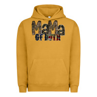 Pigment Peanut Butter mama of both Urban Hoodie - RacoonDesign