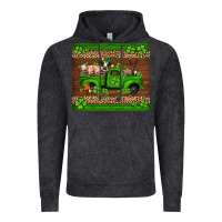 Vintage Black st Patricks farm animals truck Vintage Hoodie - Jasminsmagicworld