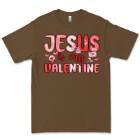 Cacao jesus is my valentine Premium Tee - MaliasSmallBusiness