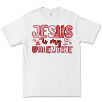 White jesus is my valentine Premium Tee - MaliasSmallBusiness