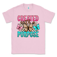 Bubblegum Pink created with a purpose Classic Tee - Artiststas