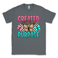 Charcoal Heather created with a purpose Classic Tee - Artiststas