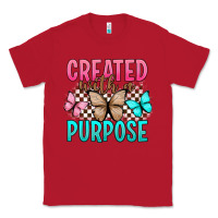 Red created with a purpose Classic Tee - Artiststas