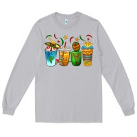Moon Dust Cinco de Mayo Coffee Cups Long Sleeve Tee - texasbilliewilder