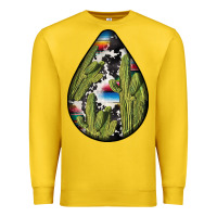 Lemon mexican teardrop  3 Premium Sweatshirt - BundleAndBundleShop