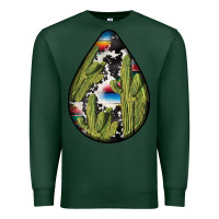 Sports Green mexican teardrop  3 Premium Sweatshirt - BundleAndBundleShop