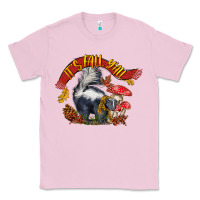 Bubblegum Pink It's Fall Y'all Skunk Classic Tee - LillyAllenDesigns