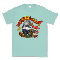 Seafoam It's Fall Y'all Skunk Classic Tee - LillyAllenDesigns