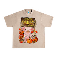 French Oak halloween party pig Urban Heavy Tee - RanaPortraitStore