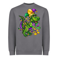 Storm mardi gras trex Heavyweight Sweatshirt - CowGirlArtShop