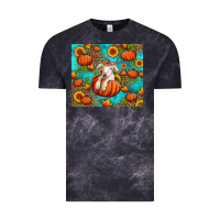 Cloud Black fall pumpkin lamb Vintage Tee - Jasminsmagicworld