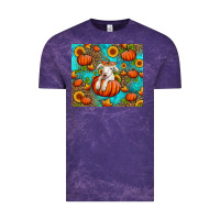 Cloud Purple fall pumpkin lamb Vintage Tee - Jasminsmagicworld