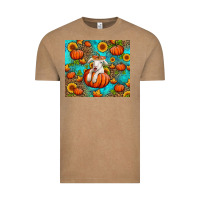 Vintage Coffee fall pumpkin lamb Vintage Tee - Jasminsmagicworld