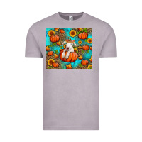 Vintage Zinc fall pumpkin lamb Vintage Tee - Jasminsmagicworld