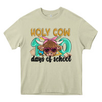 Holy Cow 100 Days Of School Heavy Core Tee | Teevron
