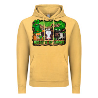 Vintage Mustard st patricks cows heifers go lucky Vintage Hoodie - Jasminsmagicworld
