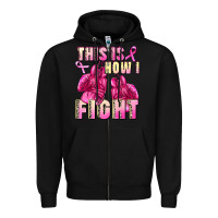 Black This is how i fight Zipper Hoodie - FaDigitalArtStudio
