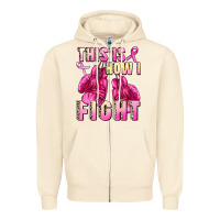 Sandshell This is how i fight Zipper Hoodie - FaDigitalArtStudio