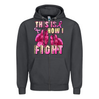 Smoke This is how i fight Zipper Hoodie - FaDigitalArtStudio