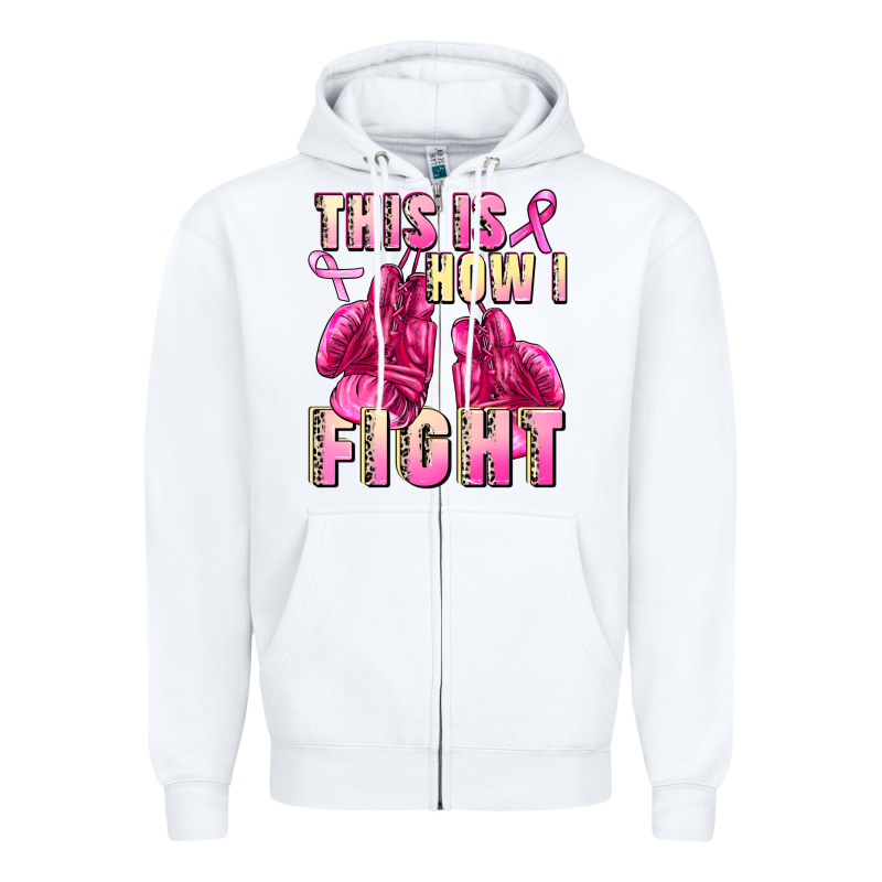 This Is How I Fight Zipper Hoodie by FaDigitalArtStudio | Teevron