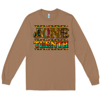 Toasted Coconut juneteenth Long Sleeve Tee - NancyCooperArtShop