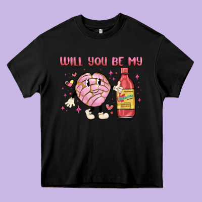Will You Be My Heavy Core Tee Designed By Maliassmallbusiness
