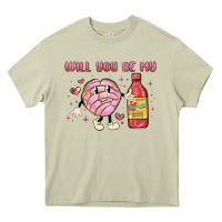 Mossy will you be my Heavy Core Tee - MaliasSmallBusiness