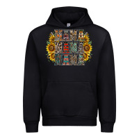 Black mama sunflower western Urban Hoodie - RacoonDesign