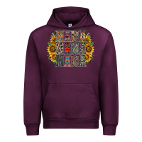 Mauve Wine mama sunflower western Urban Hoodie - RacoonDesign