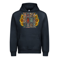 Navy mama sunflower western Urban Hoodie - RacoonDesign
