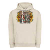 Pigment French Oak mama sunflower western Urban Hoodie - RacoonDesign