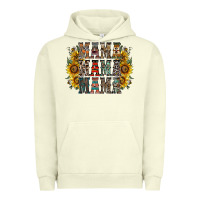 Pigment Pistachio mama sunflower western Urban Hoodie - RacoonDesign