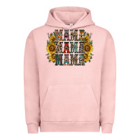 Pigment Salmon mama sunflower western Urban Hoodie - RacoonDesign