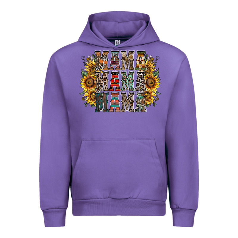 Mama Sunflower Western Urban Hoodie by RacoonDesign | Teevron