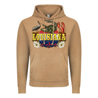 Vintage Camel louisiana state Vintage Hoodie - BarkalooDesign