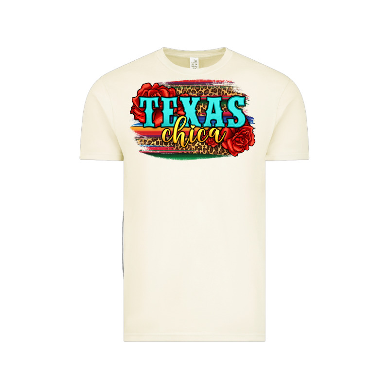 Texas Chica With Roses Vintage Tee by Jasminsmagicworld | Teevron
