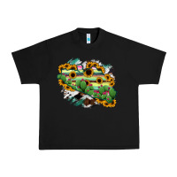 Black Guerrero Map Urban Heavy Tee - RanaPortraitStore