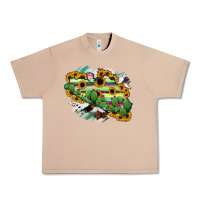 Burro Guerrero Map Urban Heavy Tee - RanaPortraitStore